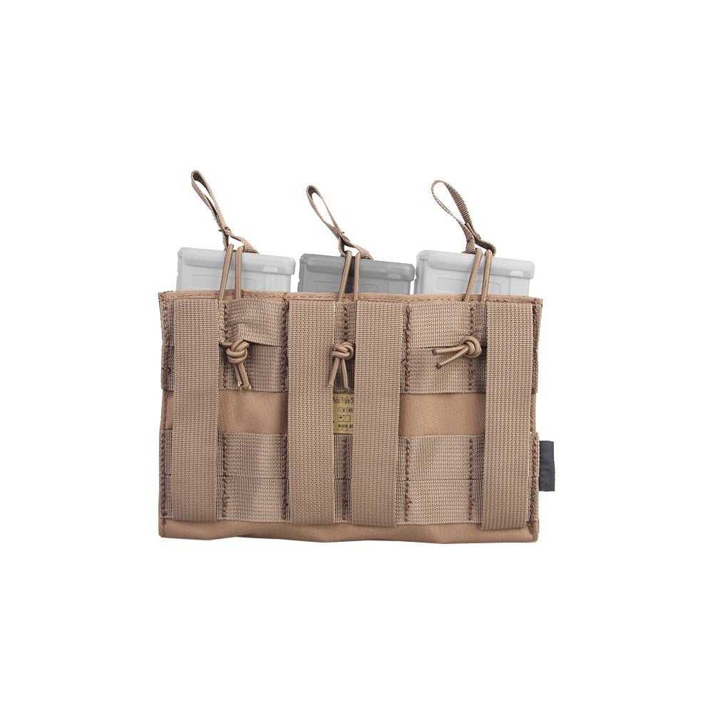 Tasca Portacaricatore Tripla Coyote Brown di EMERSONGEAR