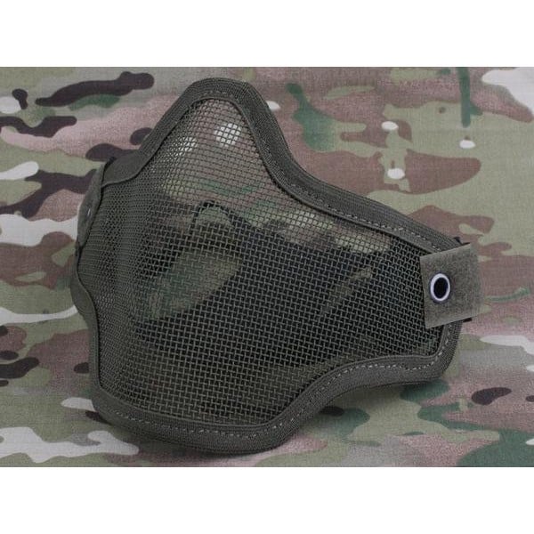 Maschera con Griglia Metallica Foliage Green di EMERSONGEAR