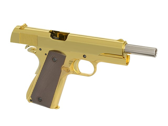 Replica Pistola 1911 GBB Oro di GOLDEN EAGLE