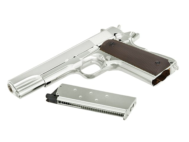 Replica Pistola 1911 GBB Silver di GOLDEN EAGLE