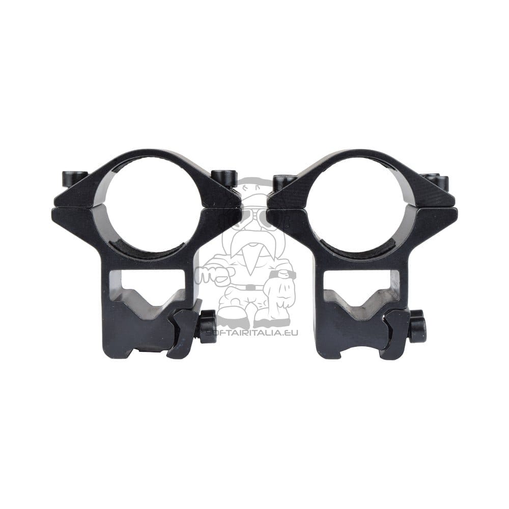 Anelli Alti 1" per Slitte 11mm di JS-TACTICAL