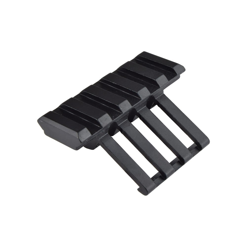 Slitta 20mm con attacco 45° nera di JS-TACTICAL