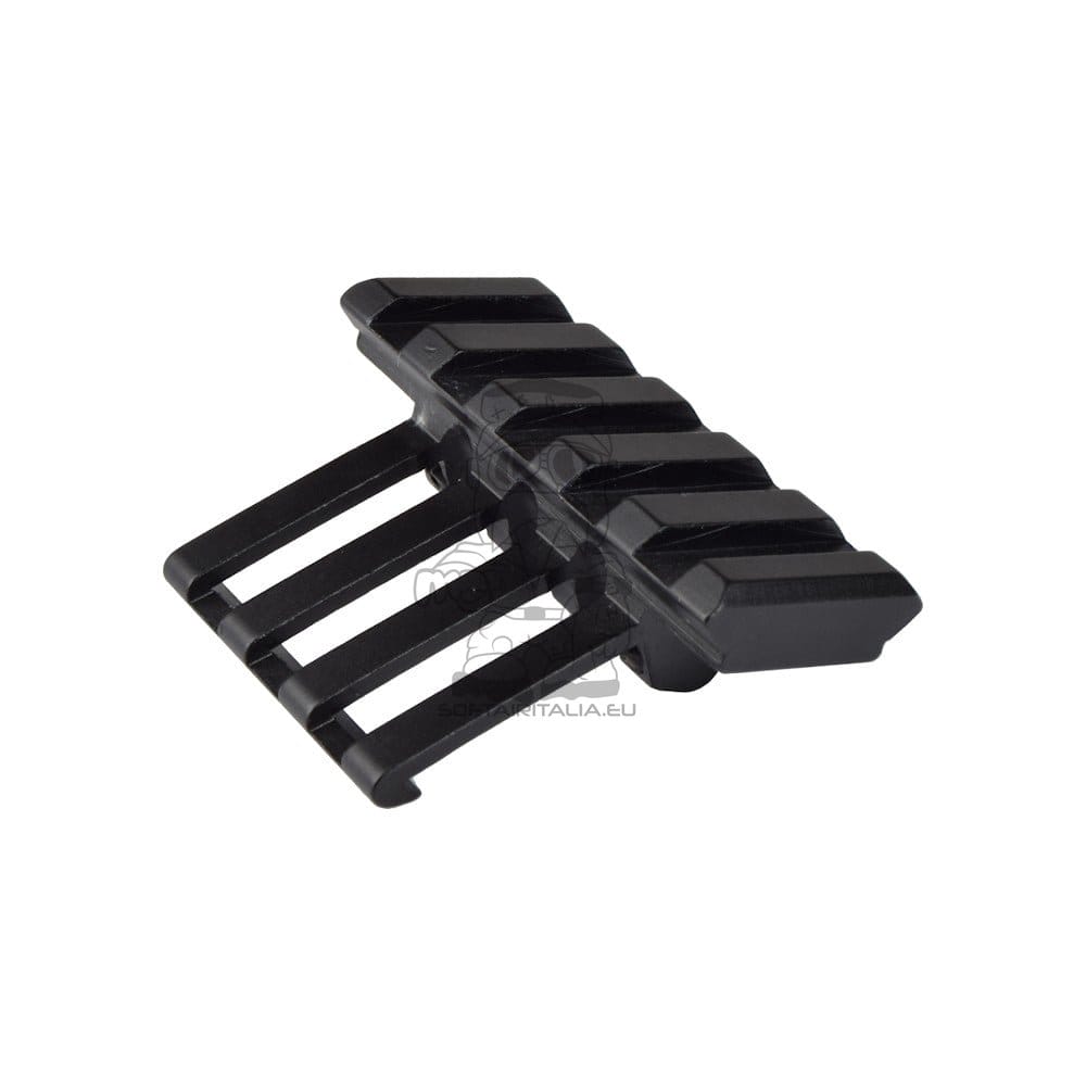 Slitta 20mm con attacco 45° nera di JS-TACTICAL