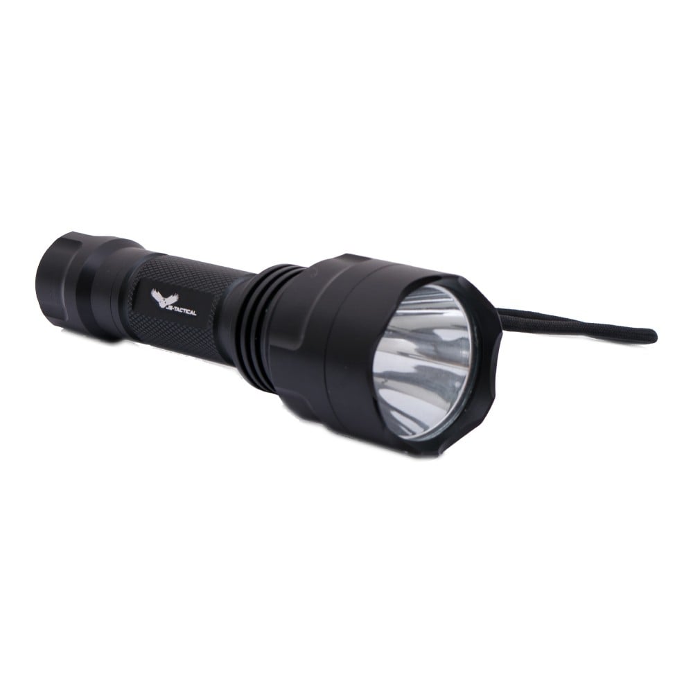 Torcia LED Nera di JS-TACTICAL