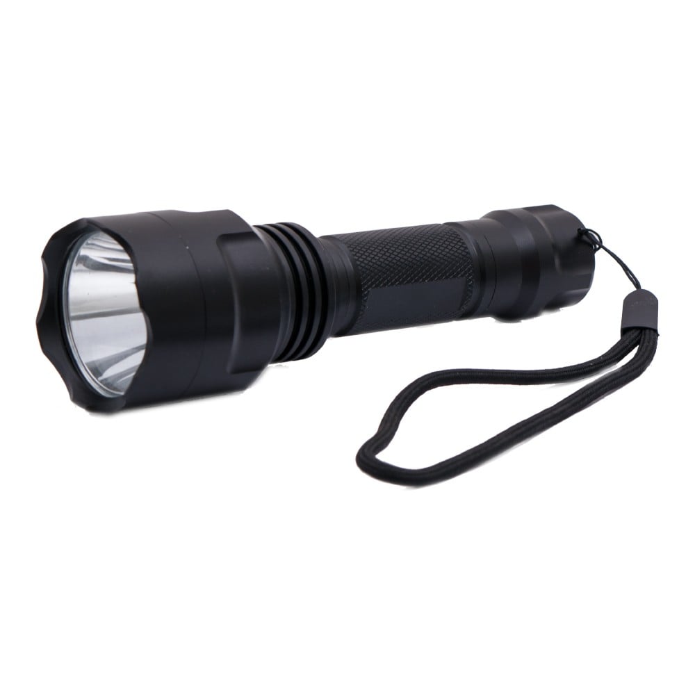 Torcia LED Nera di JS-TACTICAL