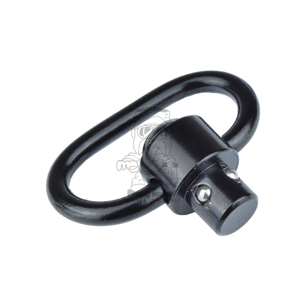 Gancio Cinghia QD Nero di JS-TACTICAL