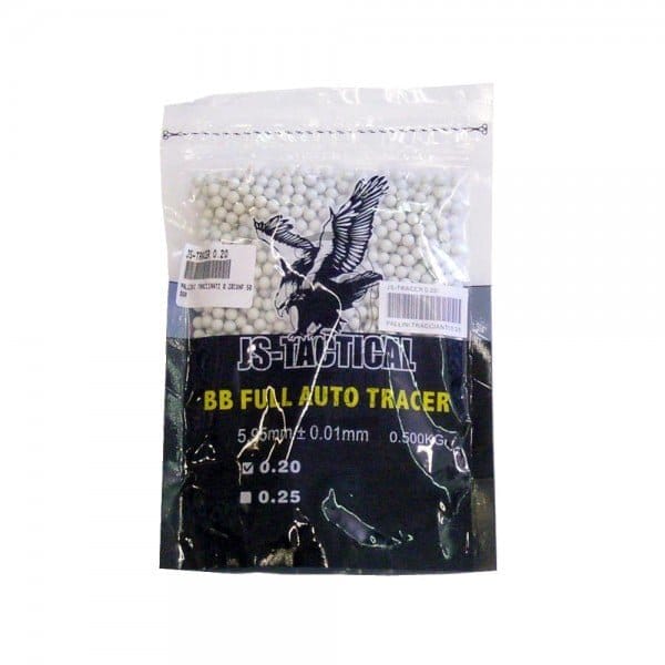 Pallini Auto-Traccianti 0.20g di JS-TACTICAL