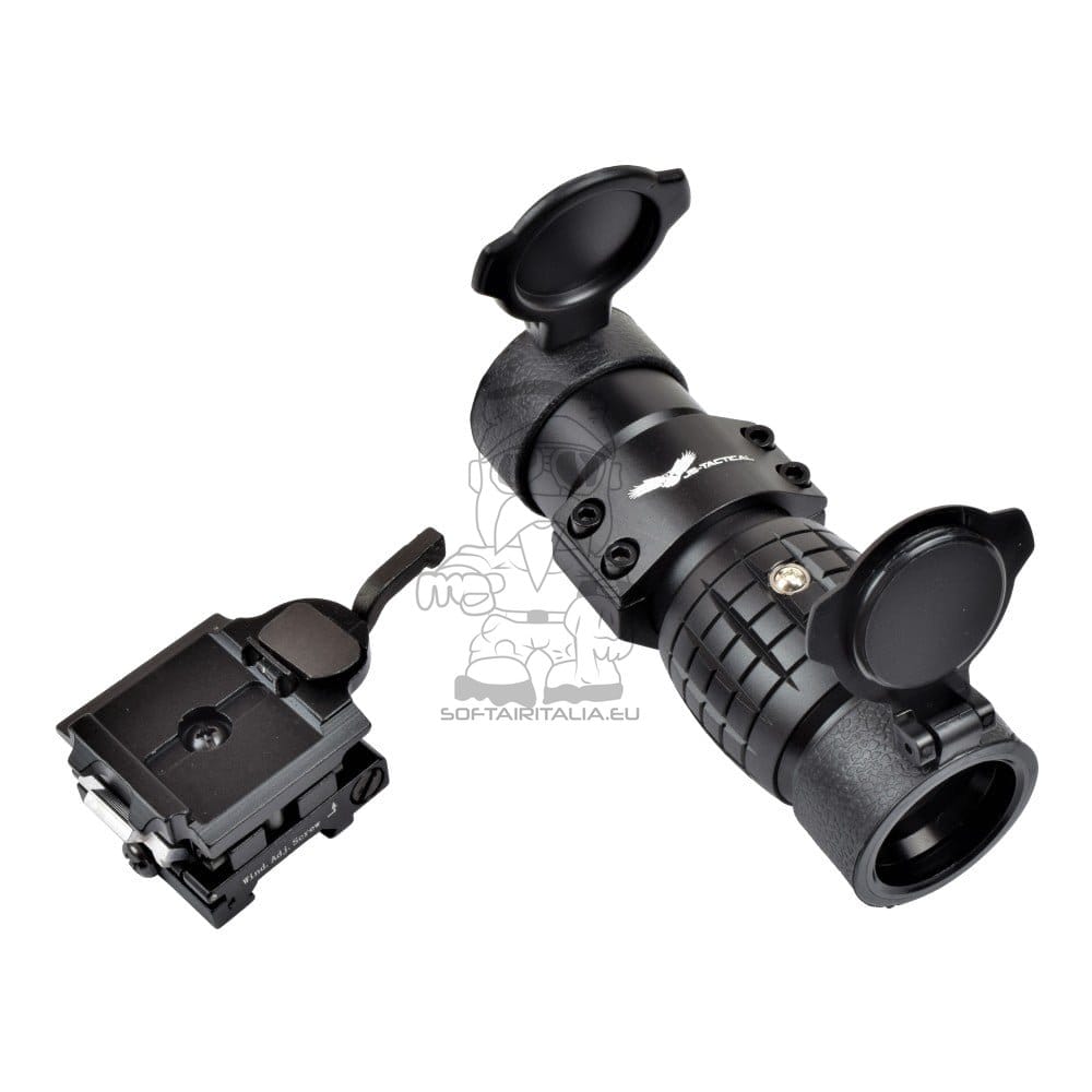 Magnifier 3X per Red Dot di JS-TACTICAL