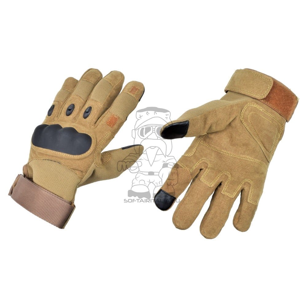 Guanti da Tiro Warrior 310 Tan di JS-TACTICAL