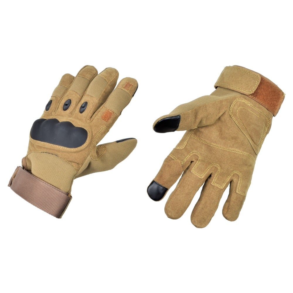 Guanti da Tiro WARRIOR 310 Tan Taglia XL di JS-TACTICAL
