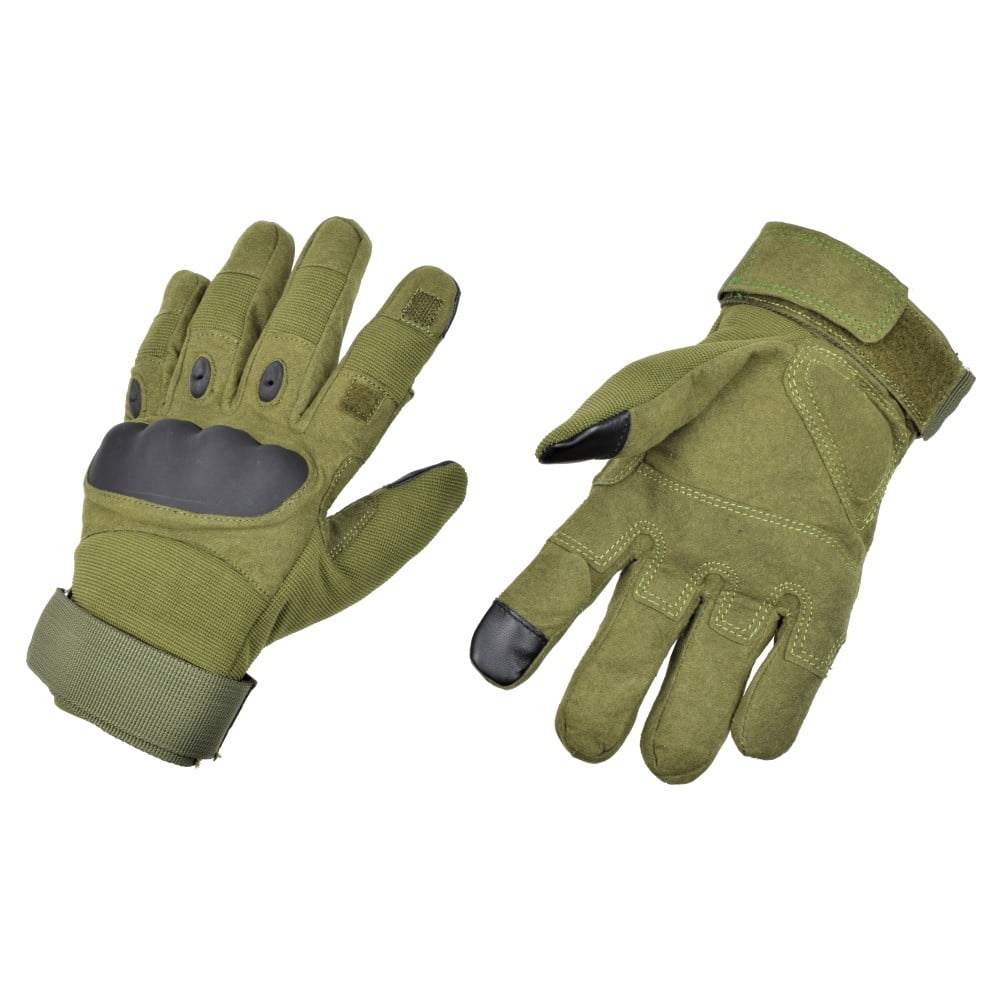 Guanti da Tiro Warrior 310 Olive Drab di JS-TACTICAL