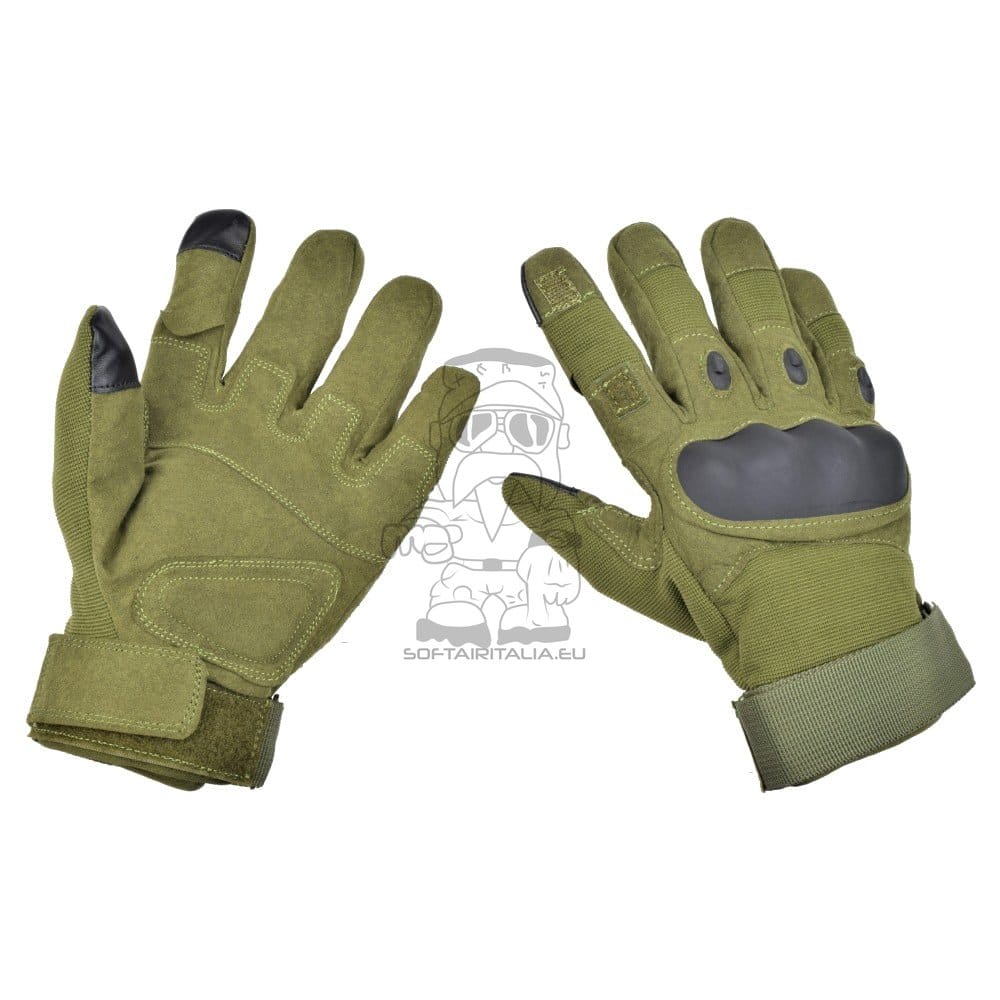 Guanti da Tiro WARRIOR 310 Olive Drab di JS-TACTICAL