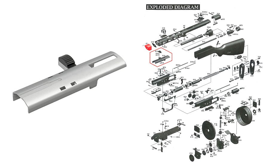 Cocking Lever per PPSH STAEG01 di S&T