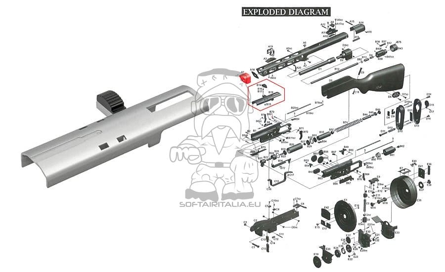 Cocking Lever per PPSH STAEG01 di S&T