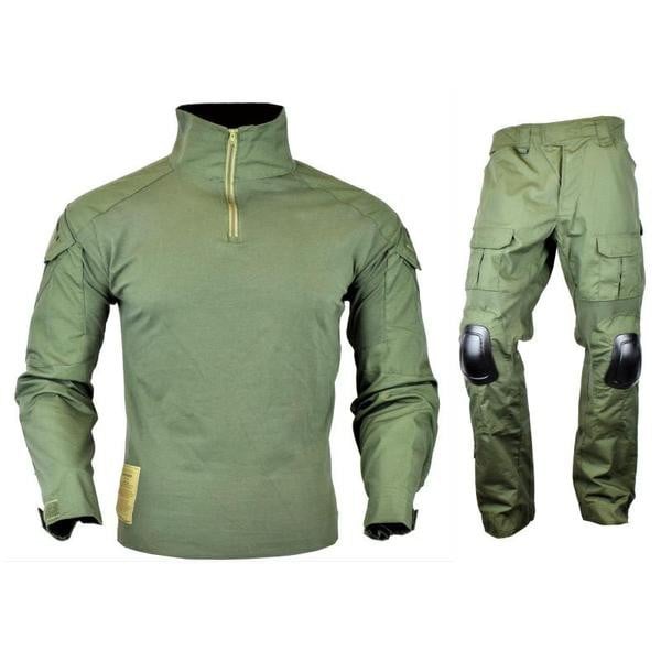 Mimetica Combat JS Warrior Verde XXXL di JS-TACTICAL