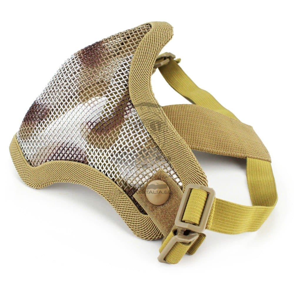 Maschera con Rete Metallica Desert di WOSPORT