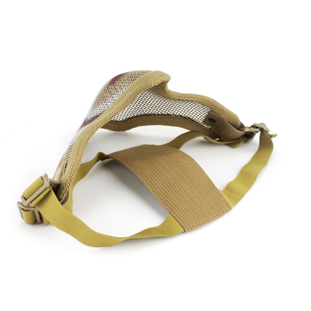 Maschera con Rete Metallica Desert di WOSPORT