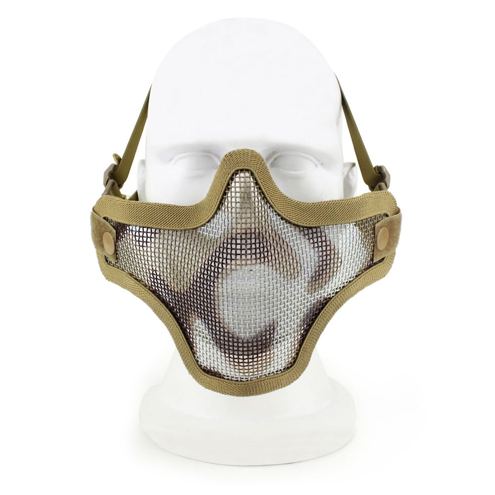 Maschera con Rete Metallica Desert di WOSPORT