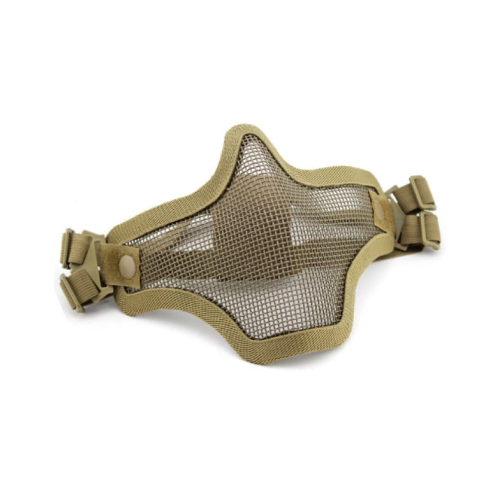 Maschera con Rete Metallica Tan di WOSPORT
