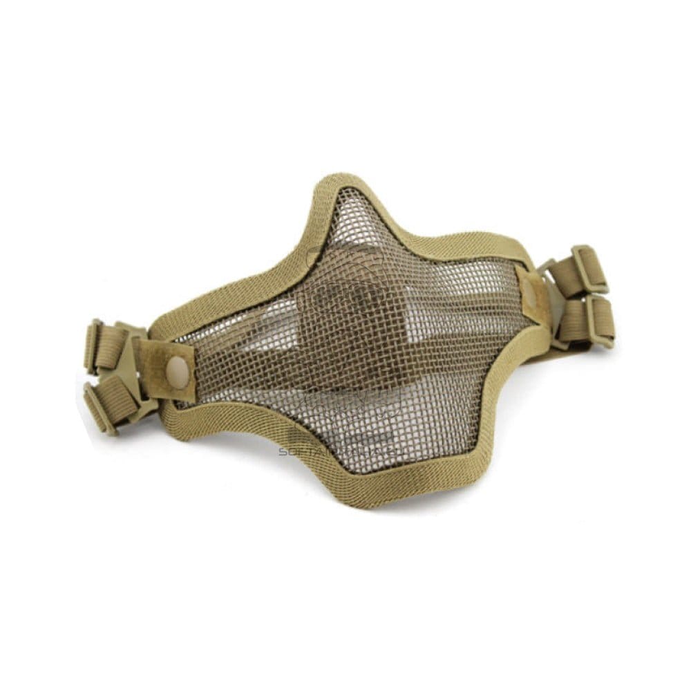 Maschera con Rete Metallica Tan di WOSPORT