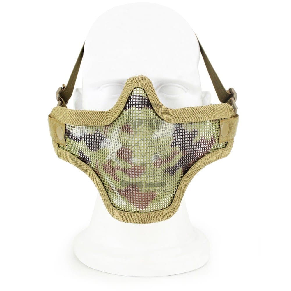 Maschera con Rete Metallica Vegetato Italiano di WOSPORT