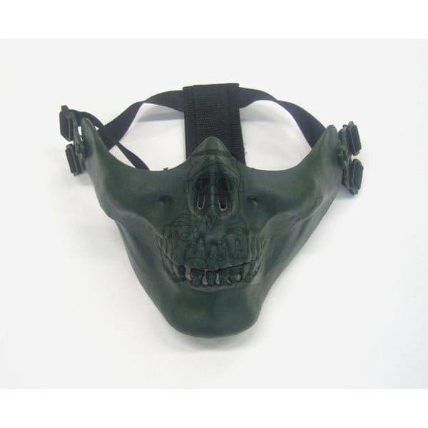 Maschera Zoombie Metà Viso Verde di ROYAL