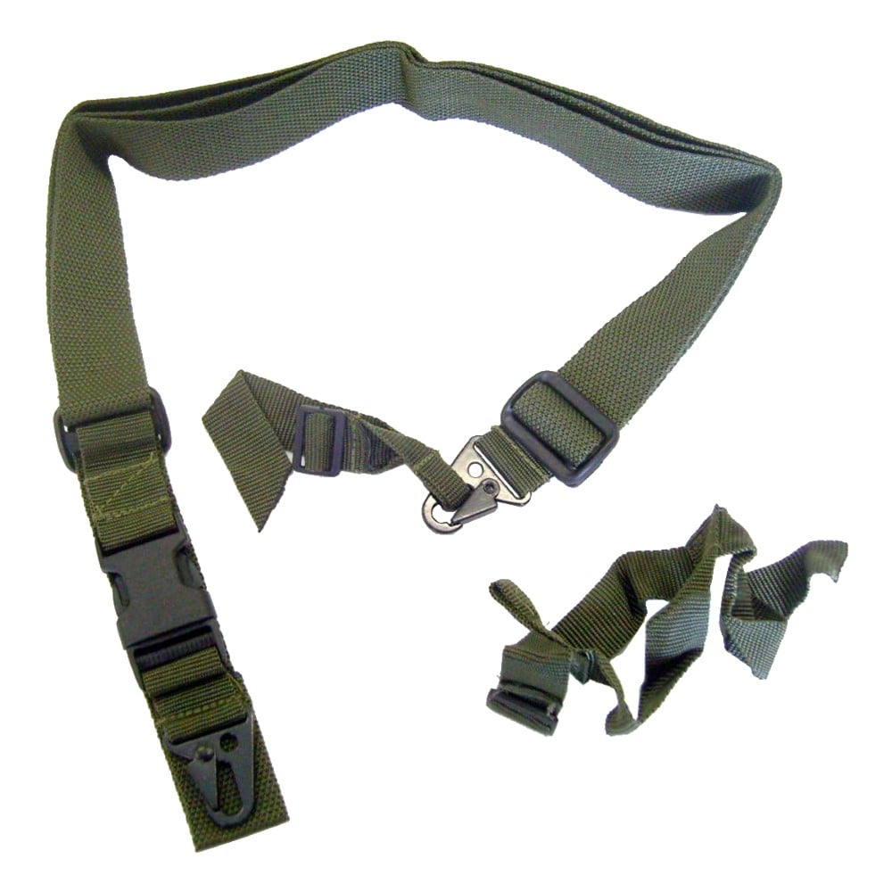 Cinghia a Tre Punti Olive Drab di WOSPORT