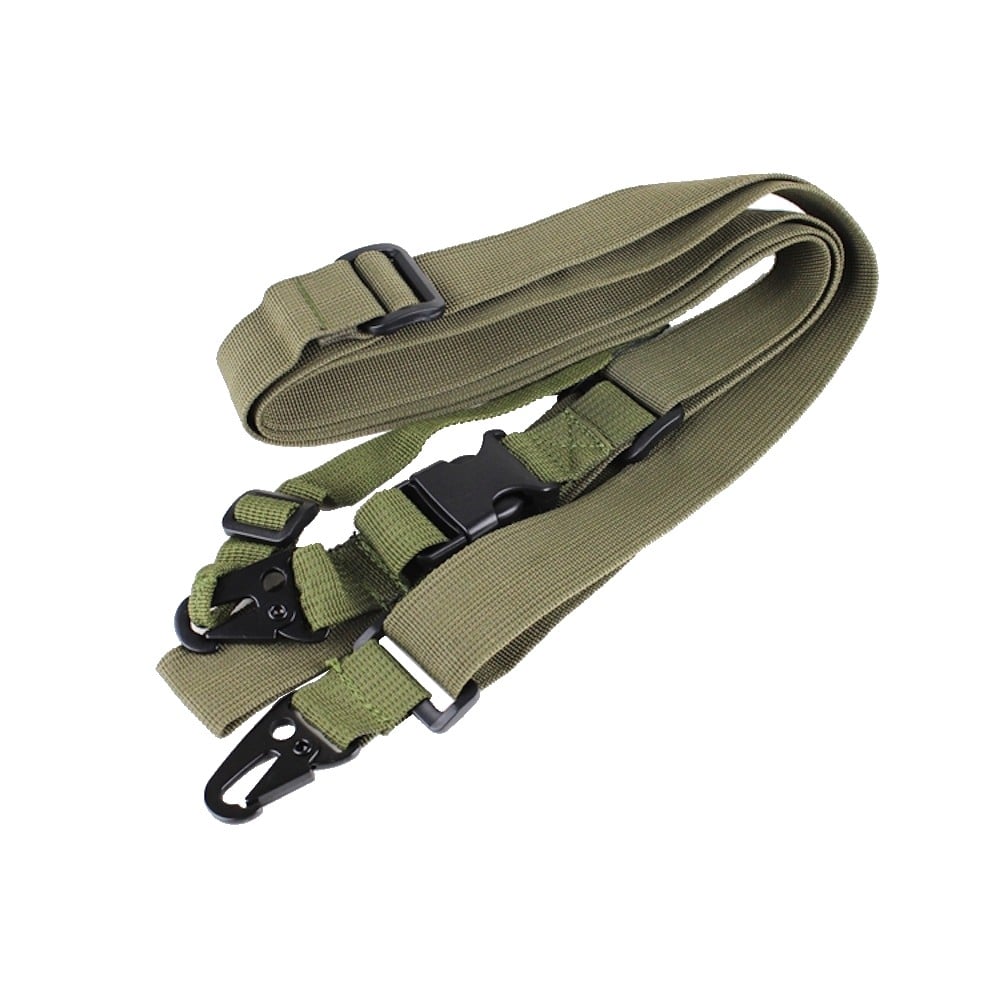 Cinghia a Tre Punti Olive Drab di WOSPORT
