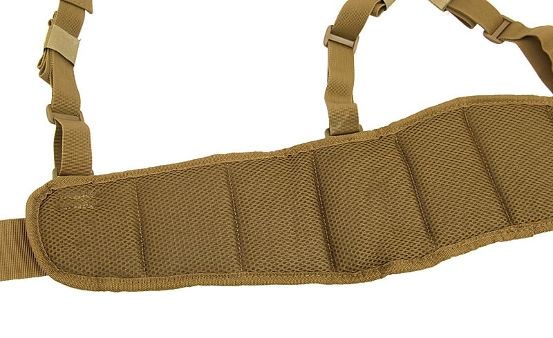 Cintura tattica imbottita con bretelle - multicamo di 8FIELDS