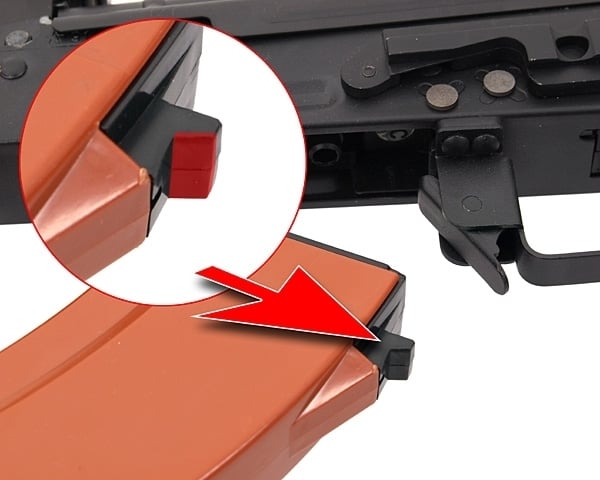 Caricatore Mid-Cap 140rd per AK47/AKM di CYMA