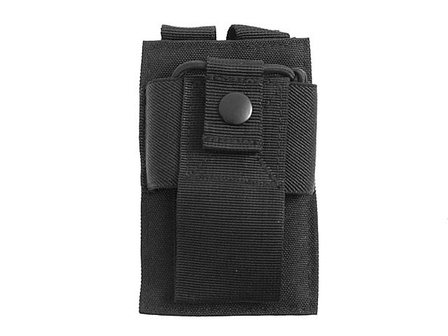 Radio Pouch Black di 8FIELDS