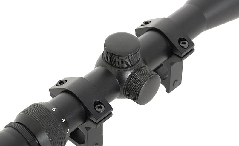 Ottica 3-9x40 con supporti alti di PCS