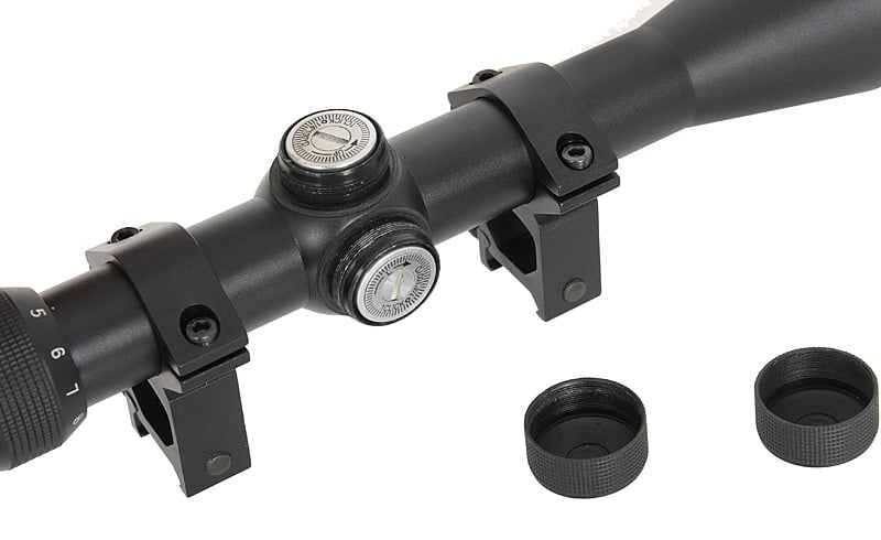 Ottica 3-9x40 con supporti alti di PCS