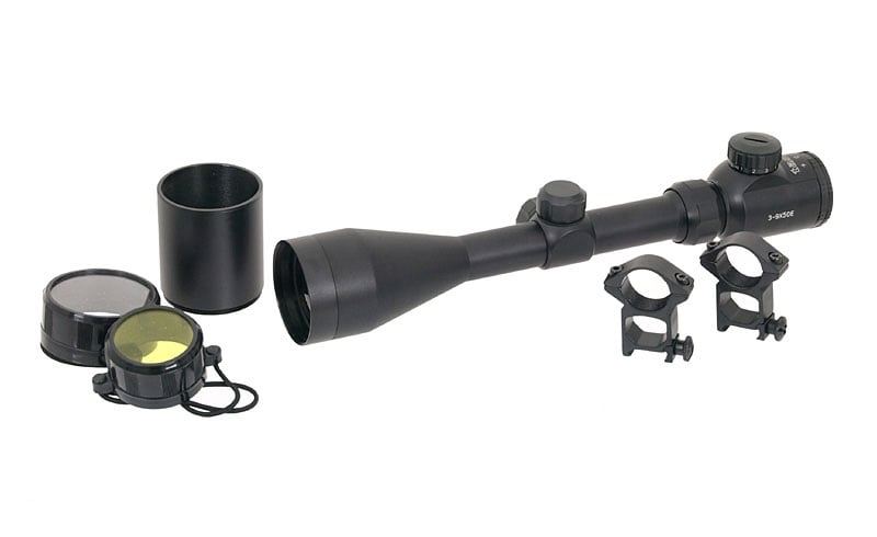 Telescopio 3-9x50E con reticolo illuminato di PCS