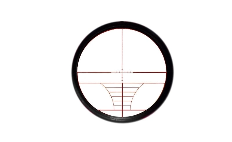 Ottica 3-9x40E con anelli di montaggio alti di PCS