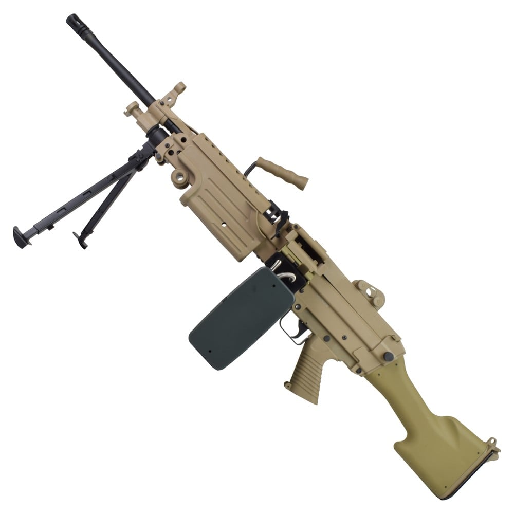 Fucile Elettrico M249-MK2 Dark Earth di A&K