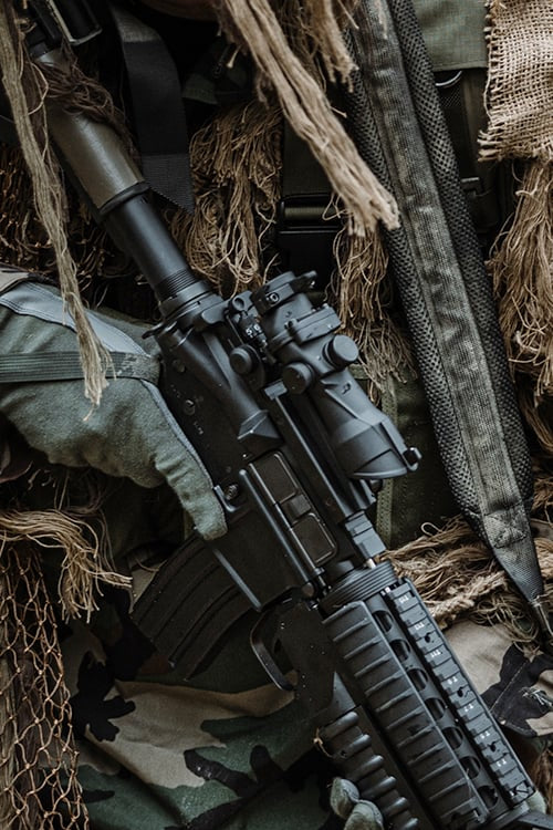 Replica ACOG Red Dot Sight di PCS