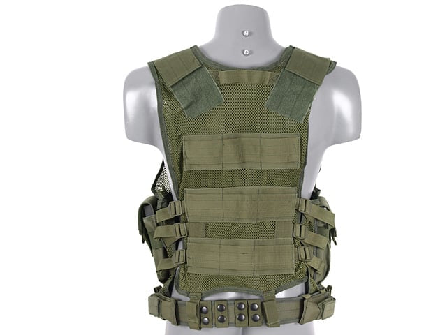 Gilet Tattico Olive di 8FIELDS