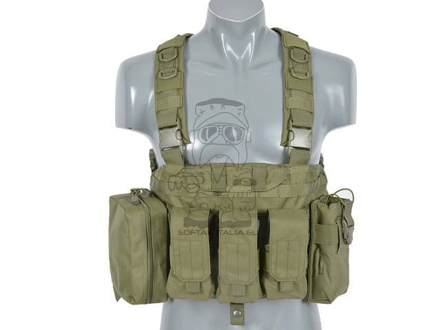 Force Recon Chest Harness - Olive di 8FIELDS