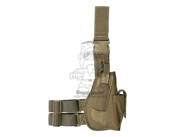 Fondina Drop Leg - Coyote di 8FIELDS