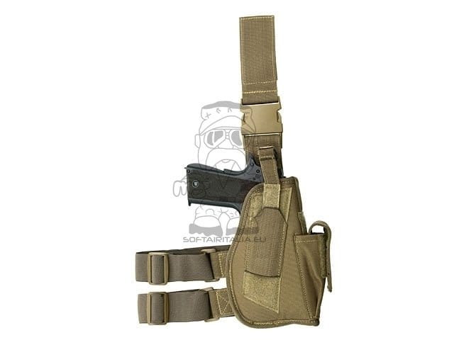 Fondina Drop Leg - Coyote di 8FIELDS