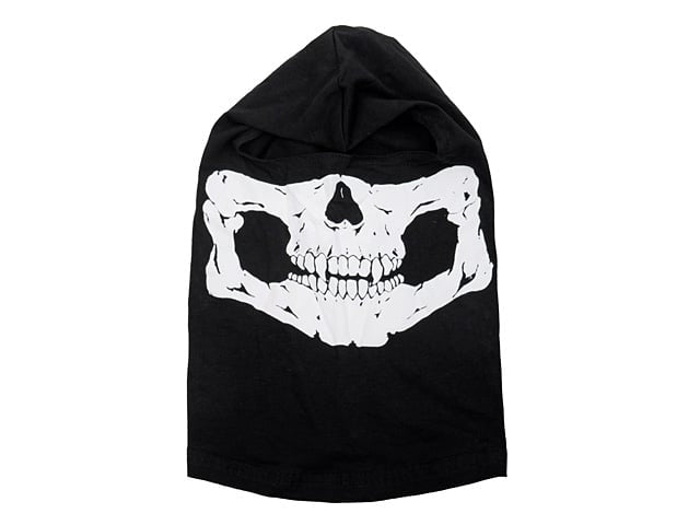 SKULL Balaclava Nera di 8FIELDS