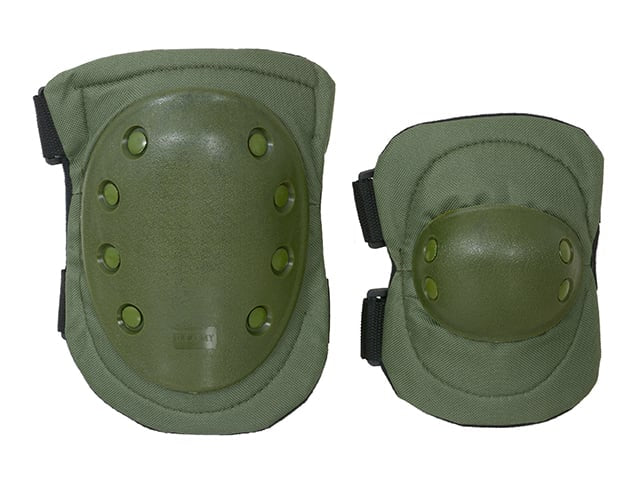 Ginocchiere e Gomitiere Olive di 8FIELDS