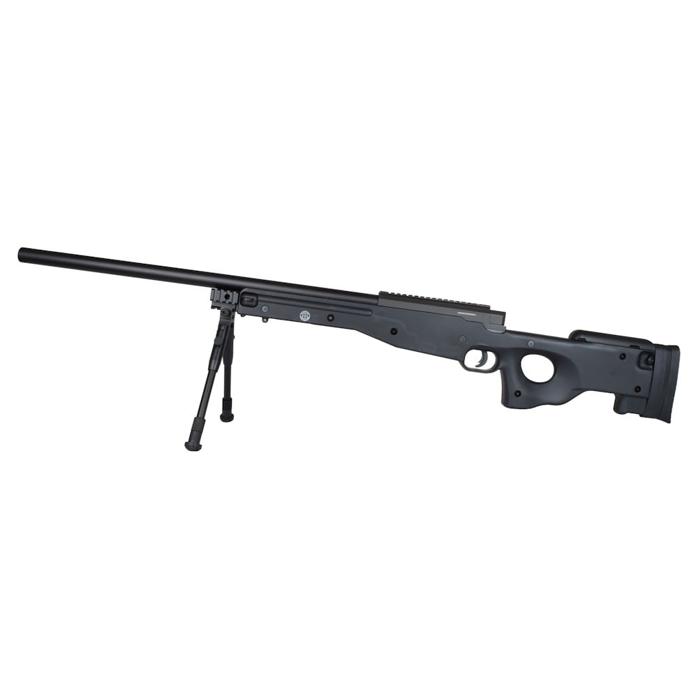 Fucile Sniper a Molla con Bipiede Nero di WELL