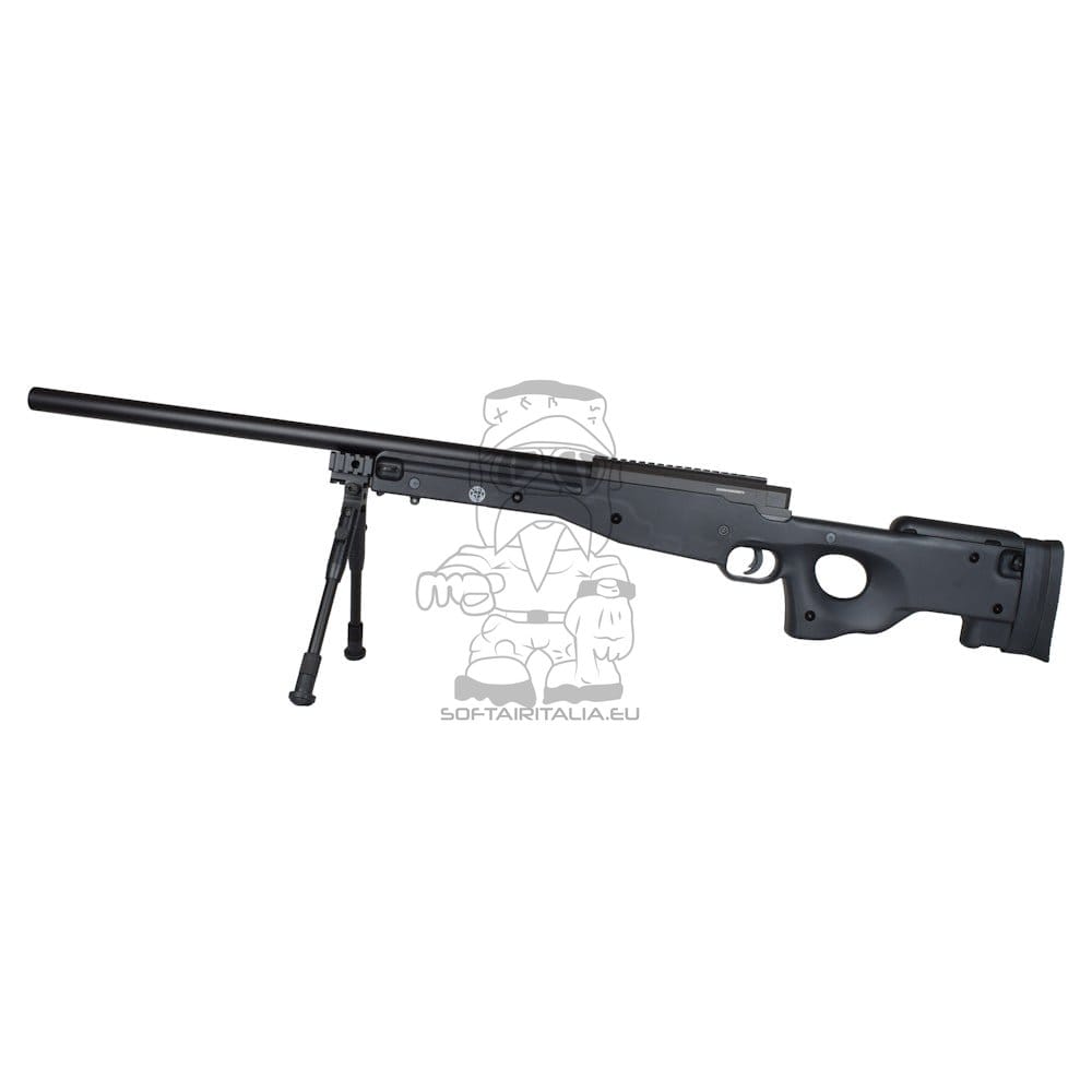 Fucile Sniper a Molla con Bipiede Nero di WELL