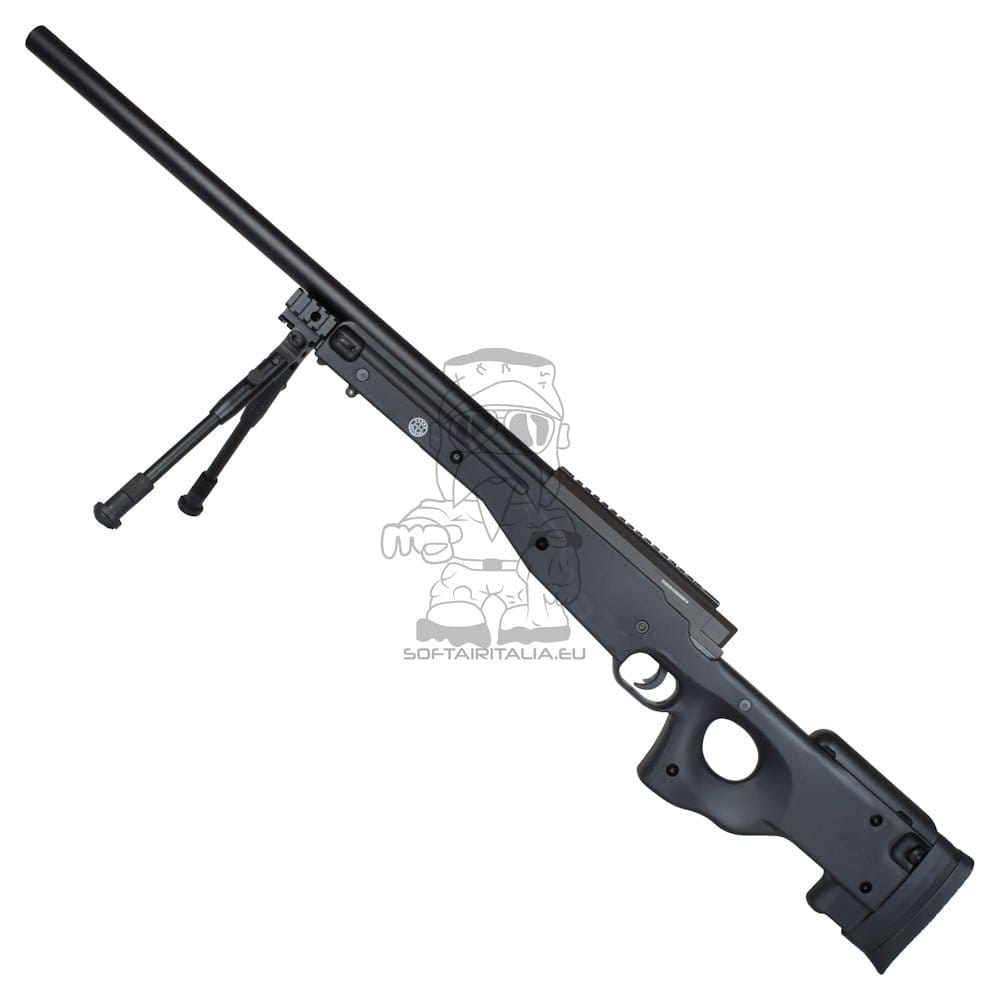 Fucile Sniper a Molla con Bipiede Nero di WELL