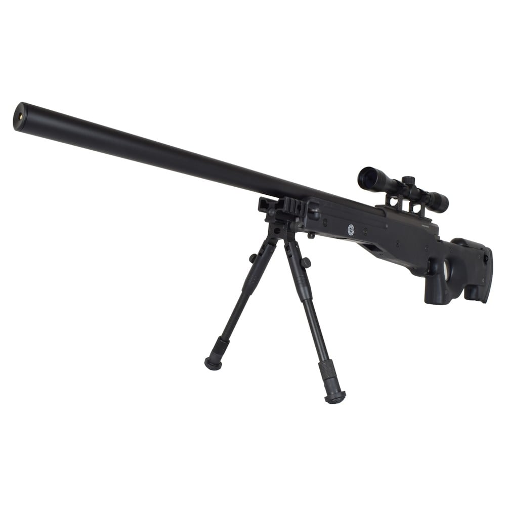 Fucile Sniper a Molla con Bipiede e Ottica 4x32 di WELL