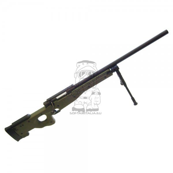 Fucile Sniper a Molla con Bipiede Olive Drab di WELL