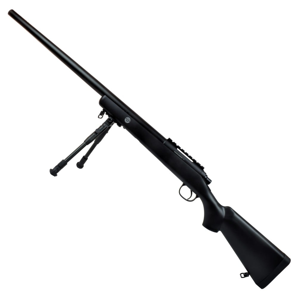 Fucile Sniper a Molla con Bipiede Nero di WELL