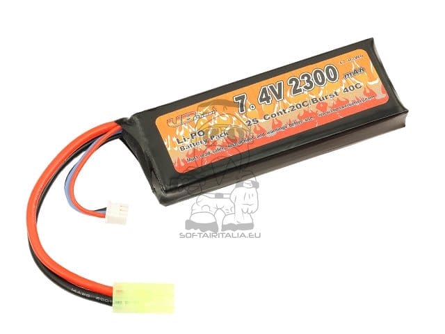 Batteria Li-Po 2300mAh 7,4V di VICTORY BATTERY